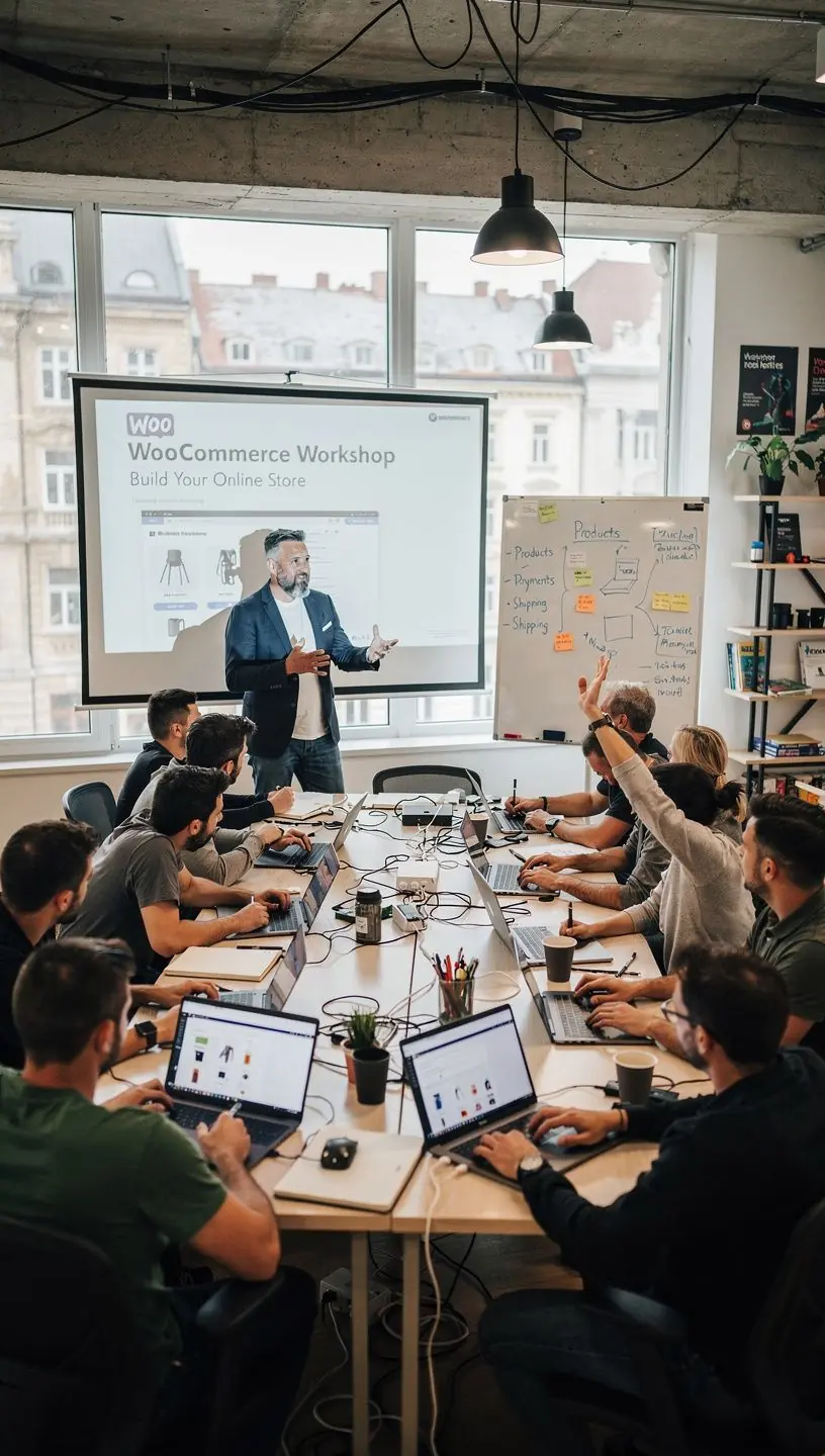 Webáruház kezelőfelülete, ahol a termékek és megrendelések nyomon követhetők.