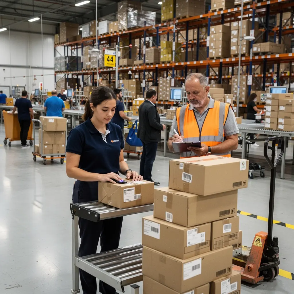 Webáruház kezelőfelülete, ahol a termékek és megrendelések nyomon követhetők.